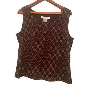Women’s Prophecy Dress Brown Sleeveless Blouse